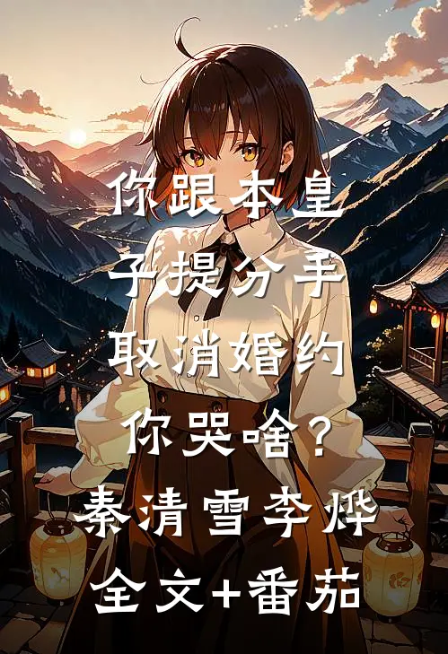 你跟本皇子提分手，取消婚约你哭啥？秦清雪李烨全文+番茄