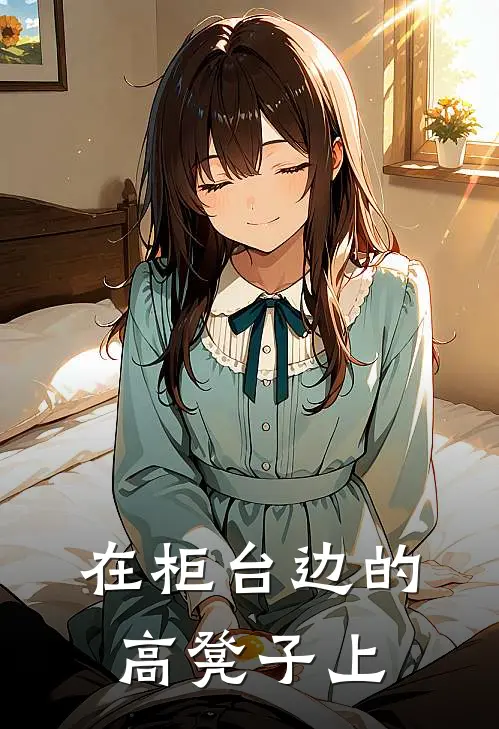 在柜台边的高凳子上