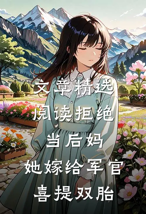 文章精选阅读拒绝当后妈，她嫁给军官喜提双胎