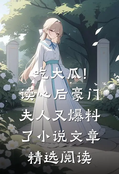 吃大瓜!读心后豪门夫人又爆料了小说文章精选阅读