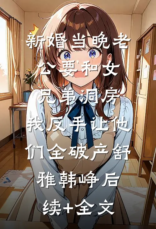 新婚当晚老公要和女兄弟洞房，我反手让他们全破产舒雅韩峥后续+全文