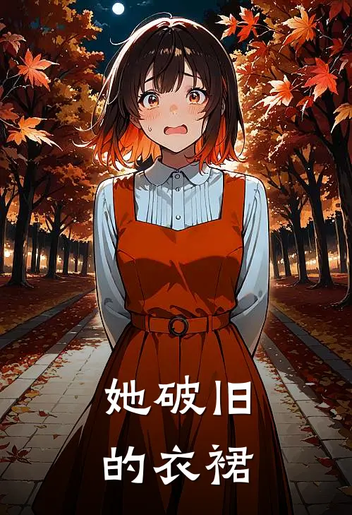 她破旧的衣裙