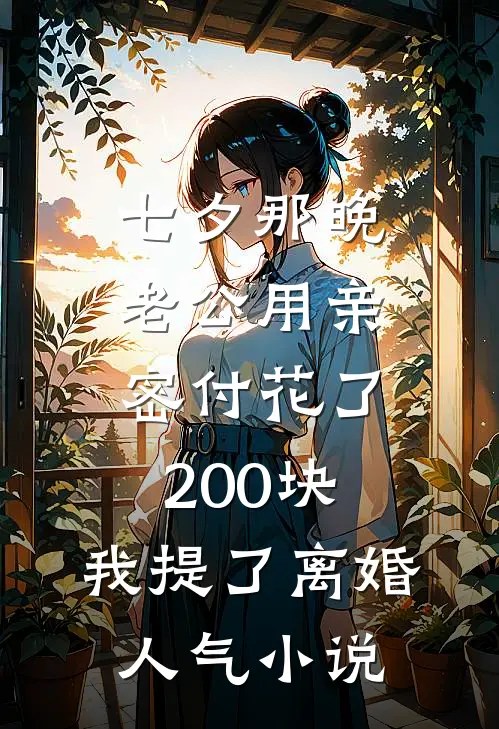 七夕那晚，老公用亲密付花了200块，我提了离婚人气小说