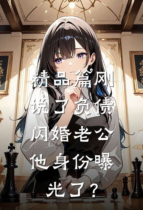 精品篇刚说了负债，闪婚老公他身份曝光了？