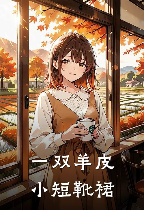 一双羊皮小短靴裙