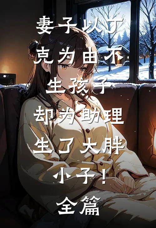 妻子以丁克为由不生孩子，却为助理生了大胖小子！全篇