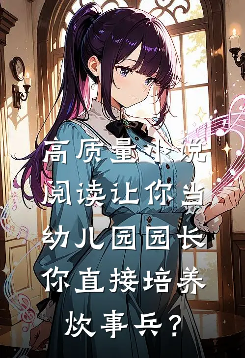 高质量小说阅读让你当幼儿园园长，你直接培养炊事兵？