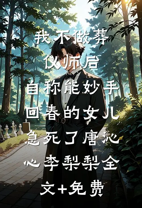 我不做葬仪师后，自称能妙手回春的女儿急死了唐沁心李梨梨全文+免费