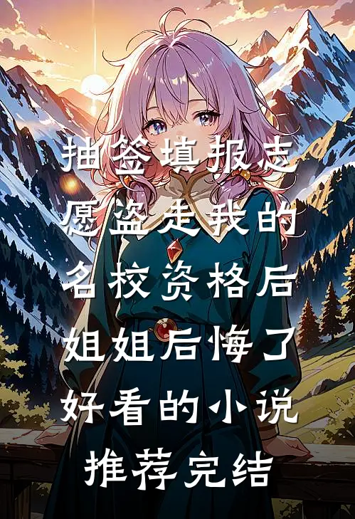 抽签填报志愿盗走我的名校资格后，姐姐后悔了好看的小说推荐完结