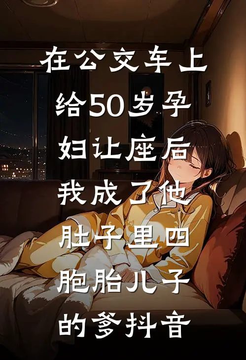 在公交车上给50岁孕妇让座后，我成了他肚子里四胞胎儿子的爹抖音