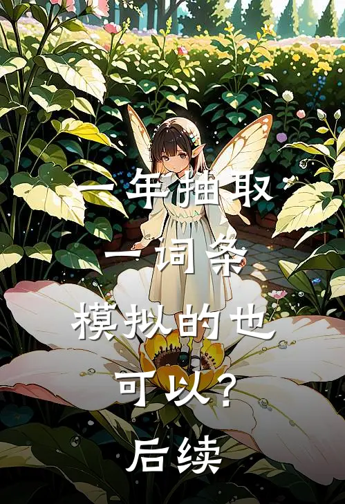 一年抽取一词条，模拟的也可以？后续