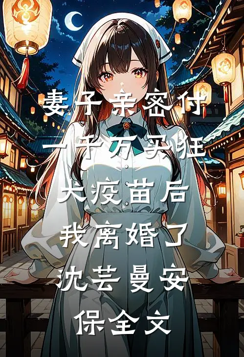 妻子亲密付一千万买狂犬疫苗后，我离婚了沈芸曼安保全文