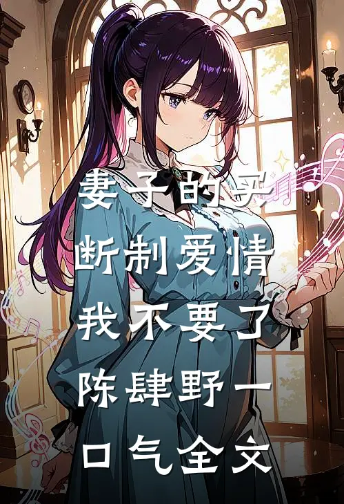 妻子的买断制爱情，我不要了陈肆野一口气全文