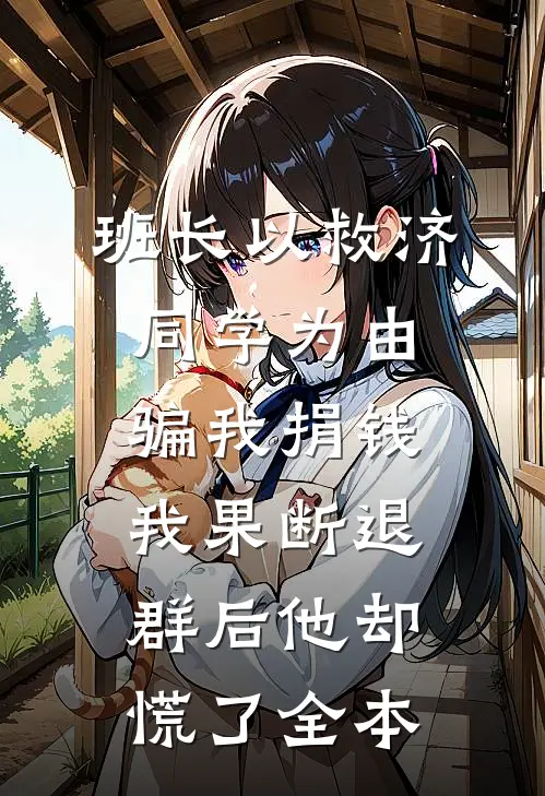 班长以救济同学为由骗我捐钱，我果断退群后他却慌了全本
