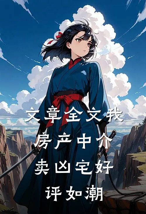文章全文我，房产中介，卖凶宅好评如潮