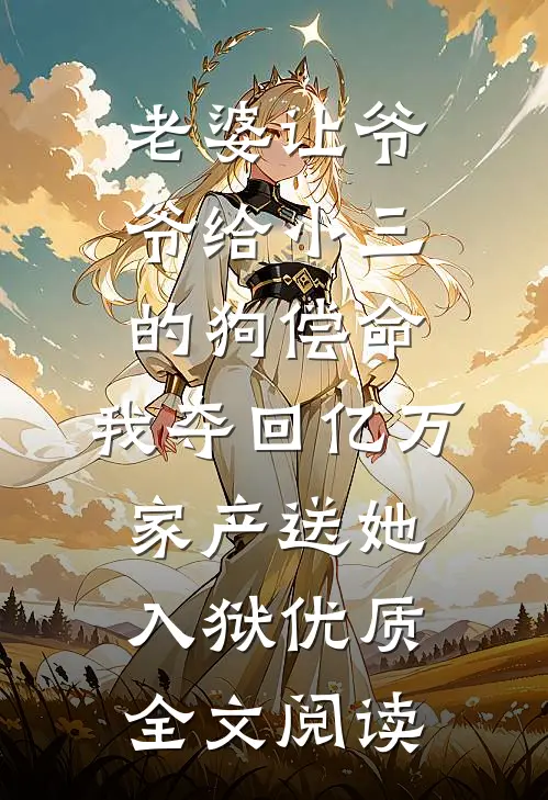 老婆让爷爷给小三的狗偿命，我夺回亿万家产送她入狱优质全文阅读