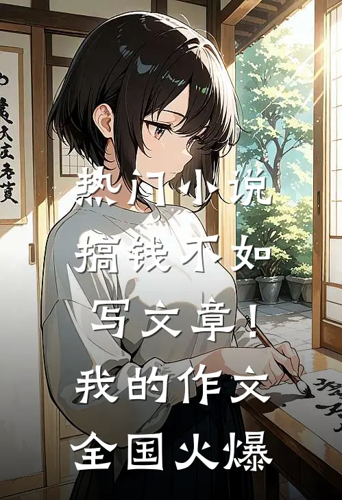 热门小说搞钱不如写文章！我的作文全国火爆