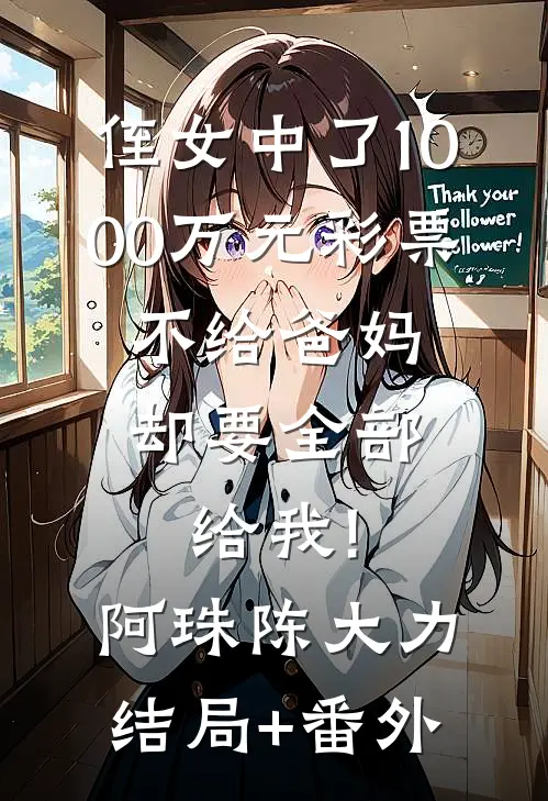侄女中了1000万元彩票，不给爸妈却要全部给我!阿珠陈大力结局+番外