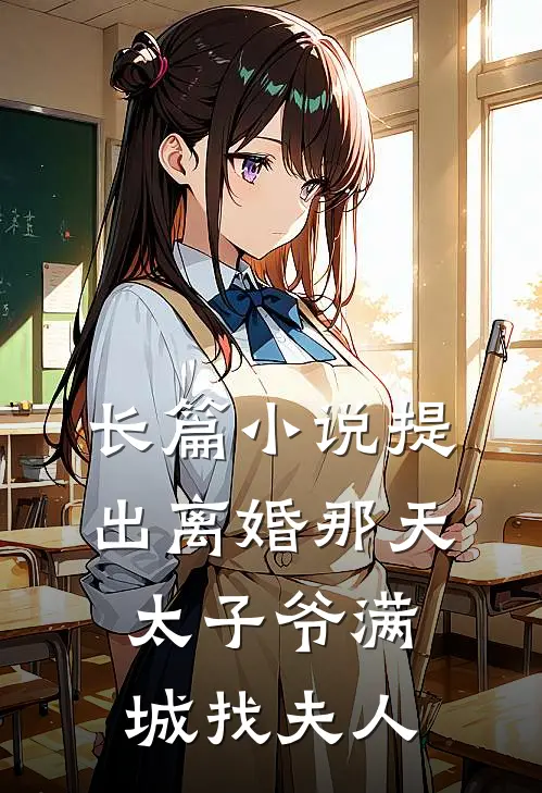 长篇小说提出离婚那天，太子爷满城找夫人