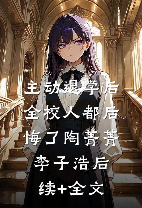 主动退学后，全校人都后悔了陶菁菁李子浩后续+全文