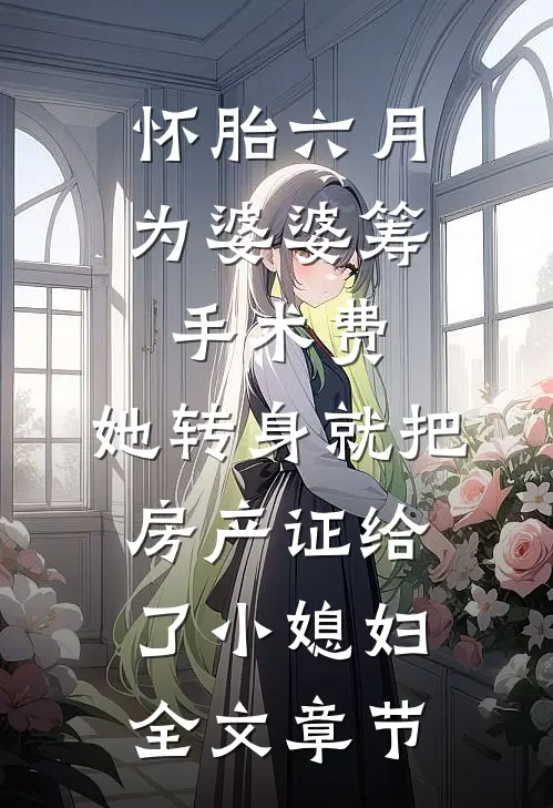 怀胎六月为婆婆筹手术费，她转身就把房产证给了小媳妇全文章节