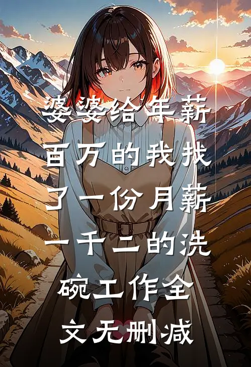 婆婆给年薪百万的我找了一份月薪一千二的洗碗工作全文无删减