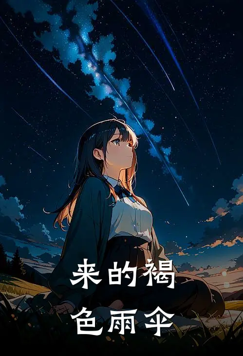 来的褐色雨伞