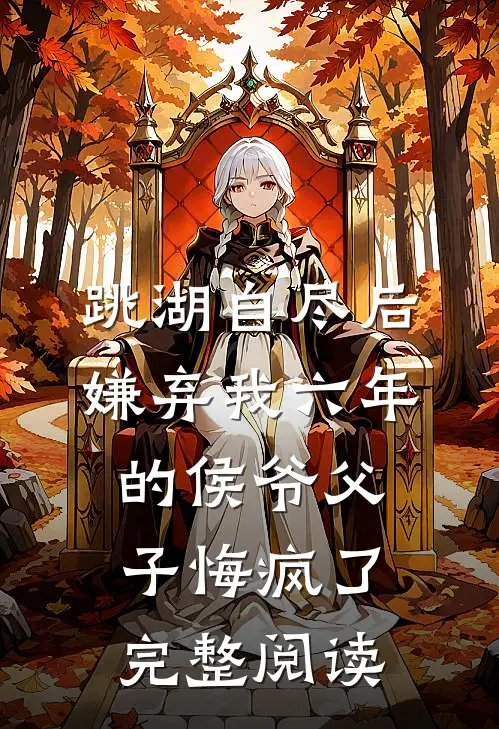 跳湖自尽后，嫌弃我六年的侯爷父子悔疯了完整阅读