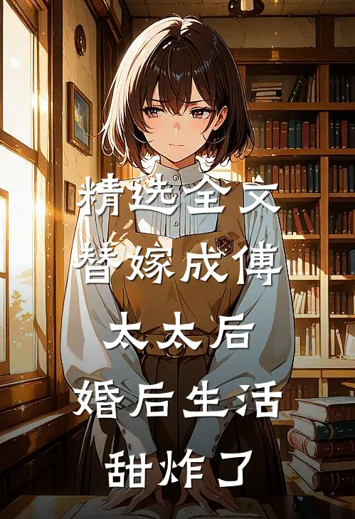 精选全文替嫁成傅太太后，婚后生活甜炸了