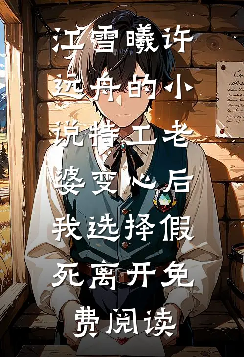 江雪曦许远舟的小说特工老婆变心后，我选择假死离开免费阅读