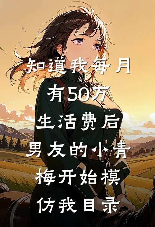 知道我每月有50万生活费后，男友的小青梅开始模仿我目录