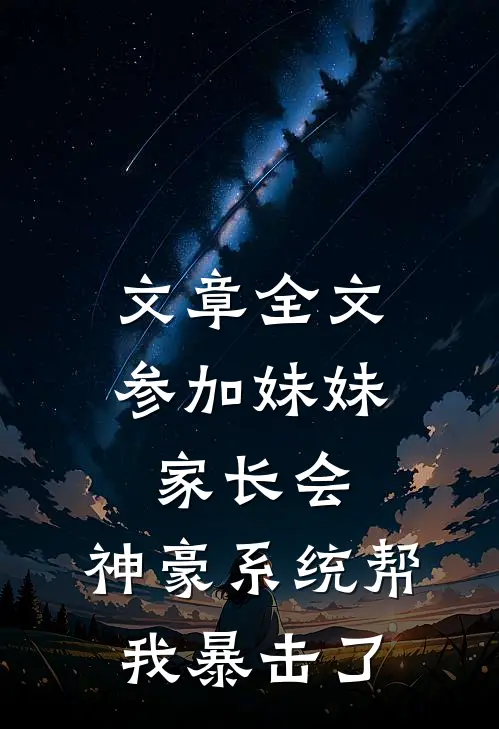 文章全文参加妹妹家长会，神豪系统帮我暴击了