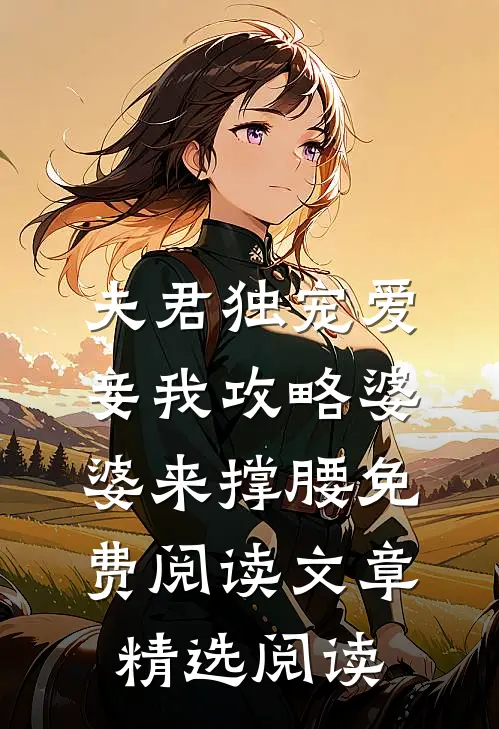 夫君独宠爱妾我攻略婆婆来撑腰免费阅读文章精选阅读