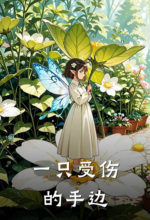 一只受伤的手边