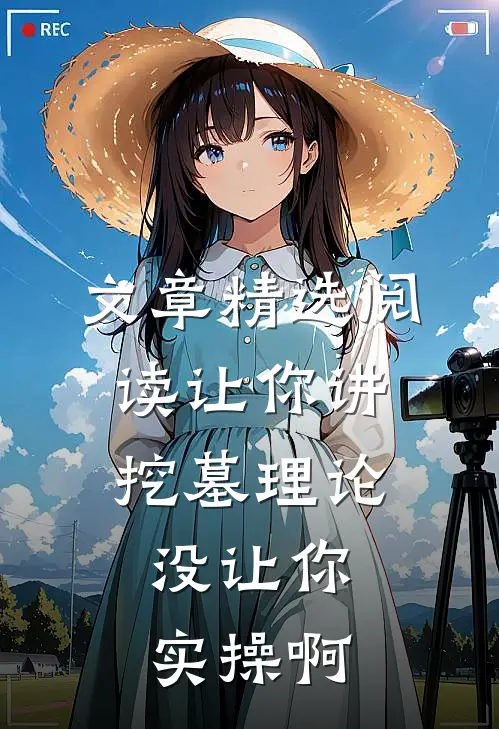 文章精选阅读让你讲挖墓理论，没让你实操啊