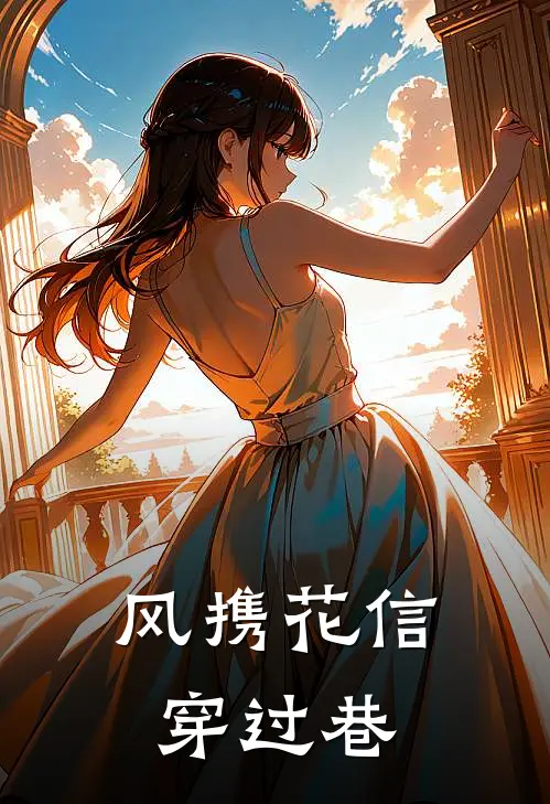 风携花信穿过巷