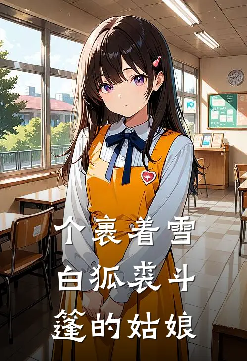 个裹着雪白狐裘斗篷的姑娘