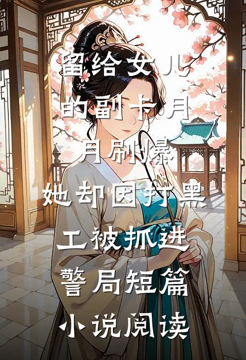 留给女儿的副卡月月刷爆，她却因打黑工被抓进警局短篇小说阅读
