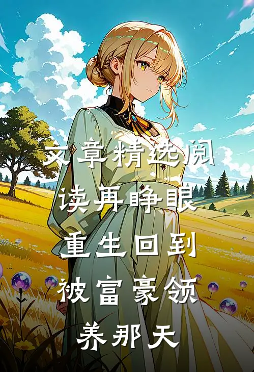 文章精选阅读再睁眼，重生回到被富豪领养那天