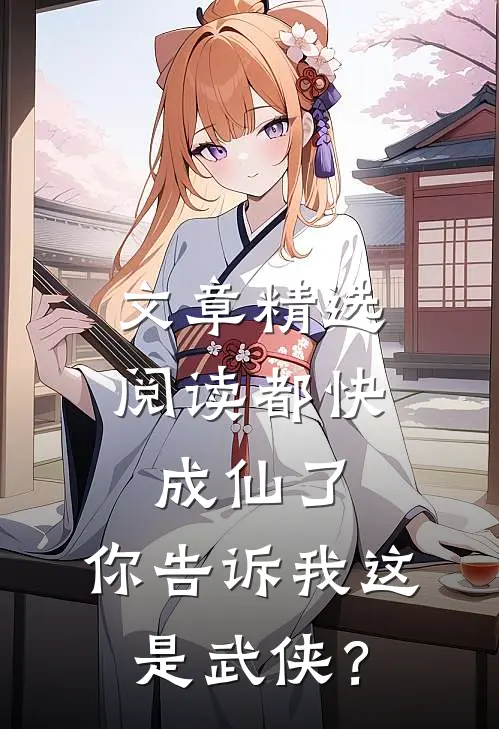 文章精选阅读都快成仙了，你告诉我这是武侠？