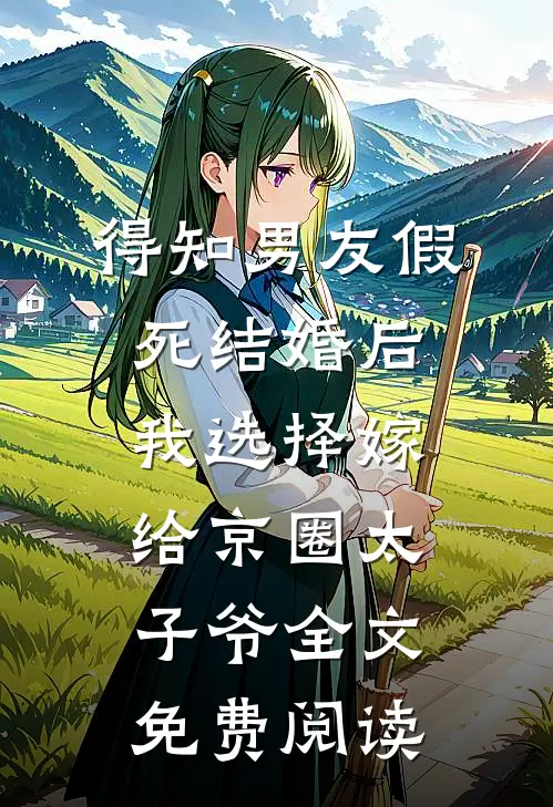 得知男友假死结婚后，我选择嫁给京圈太子爷全文免费阅读