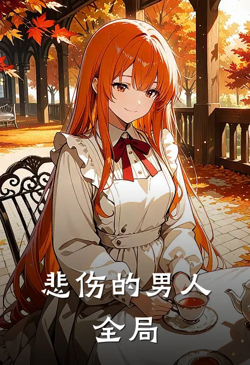 悲伤的男人。全局