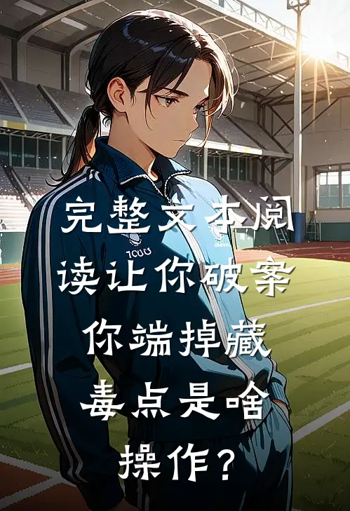 完整文本阅读让你破案，你端掉藏毒点是啥操作？