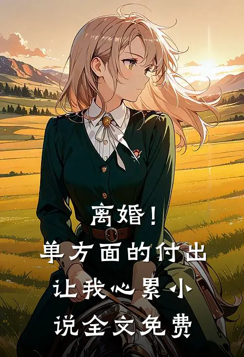 离婚！单方面的付出让我心累小说全文免费
