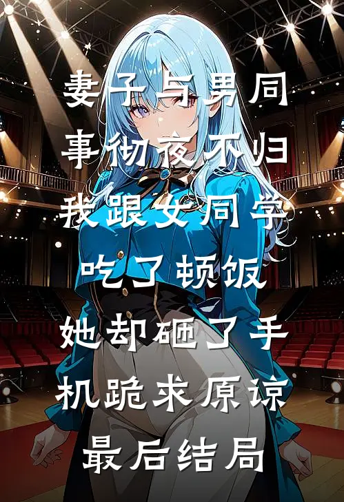 妻子与男同事彻夜不归，我跟女同学吃了顿饭，她却砸了手机跪求原谅最后结局