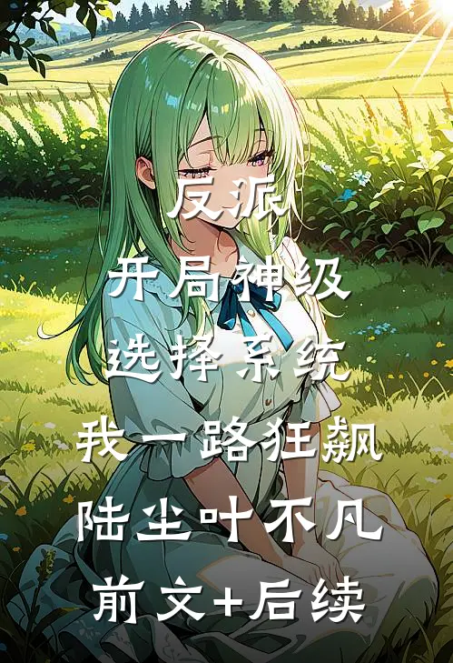 反派：开局神级选择系统，我一路狂飙陆尘叶不凡前文+后续