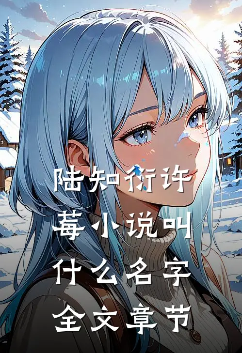 陆知衍许莓小说叫什么名字全文章节