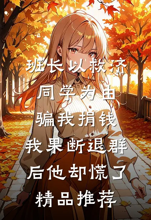 班长以救济同学为由骗我捐钱，我果断退群后他却慌了精品推荐