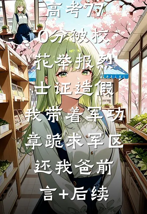 高考770分被校花举报烈士证造假，我带着军功章跪求军区还我爸前言+后续