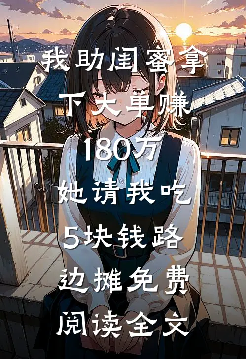 我助闺蜜拿下大单赚180万，她请我吃5块钱路边摊免费阅读全文